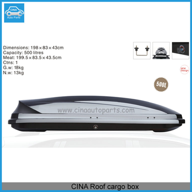CINA ROOF CARGO BOX 768x768 - Weipa roof rack cargo box item number CINATF327