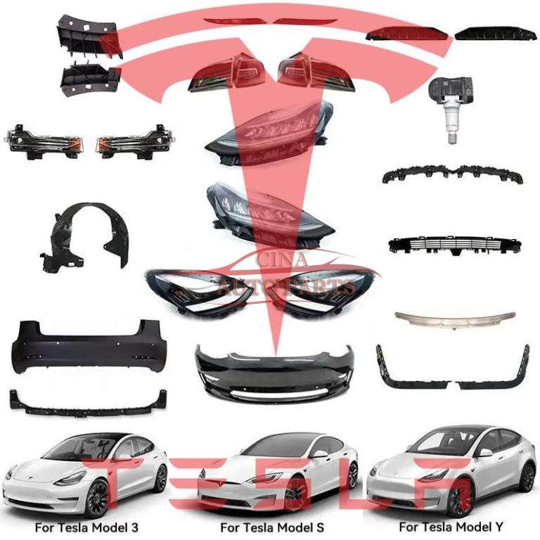 tesla auto parts 768x768 - Tesla China Auto Parts Wholesale – Model 3 & Model Y Components